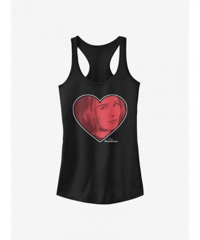 Marvel WandaVision Wanda Love Girls Tank $7.37 Tanks