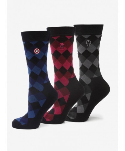 Marvel Argyle Socks 3 Pack Gift Set $17.02 Gift Set