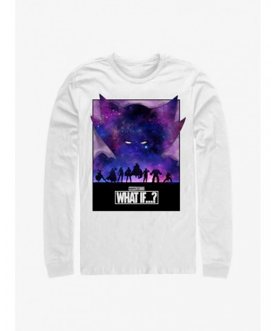 What If...? A Watcher Watches Long-Sleeve T-Shirt $11.32 T-Shirts