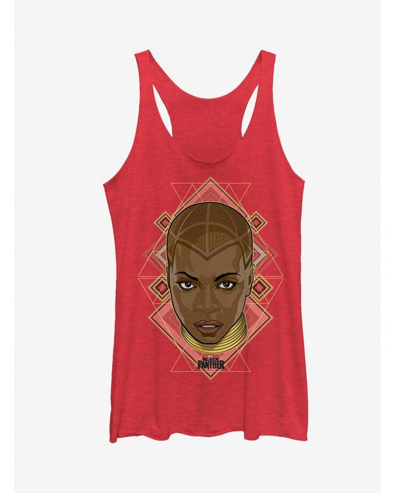 Marvel Black Panther 2018 Okoye Portrait Girls Tanks $8.50 Tanks