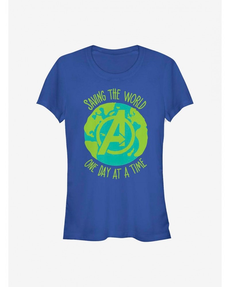 Marvel Avengers World Time Girls T-Shirt $6.57 T-Shirts