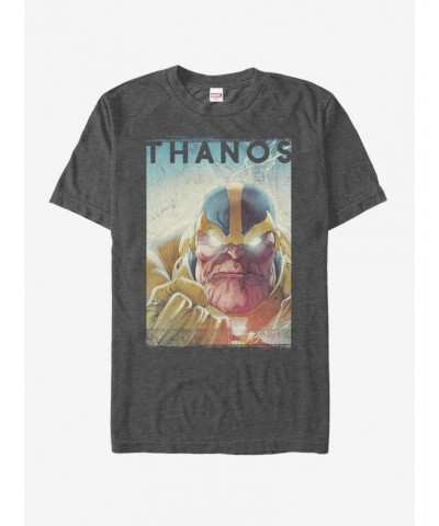 Marvel Thanos Classic Portrait T-Shirt $8.22 T-Shirts