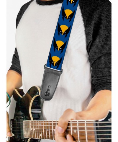 Marvel X-Men Wolverine Mask Icon Guitar Strap $10.71 Guitar Straps