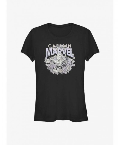 Marvel Captain Marvel Spring Girls T-Shirt $9.56 T-Shirts