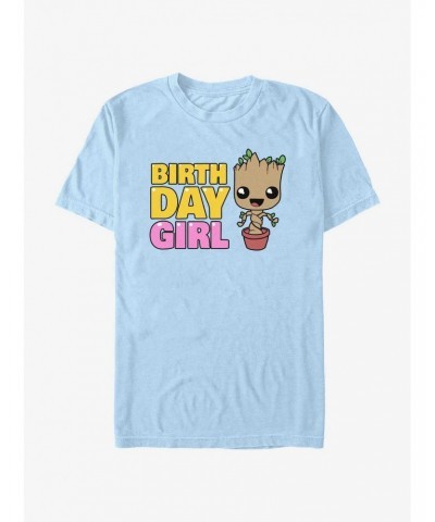 Marvel Guardians of the Galaxy Birthday Girl Groot T-Shirt $5.74 T-Shirts