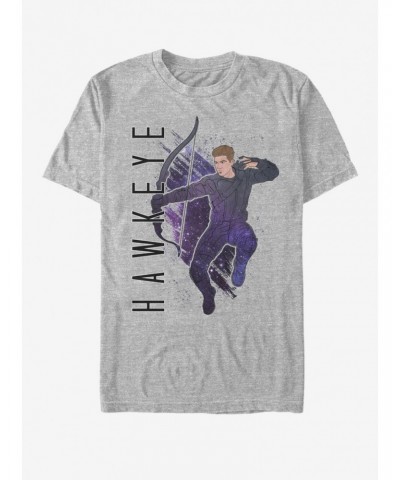 Marvel Avengers: Endgame Hawkeye Painted T-Shirt $9.37 T-Shirts