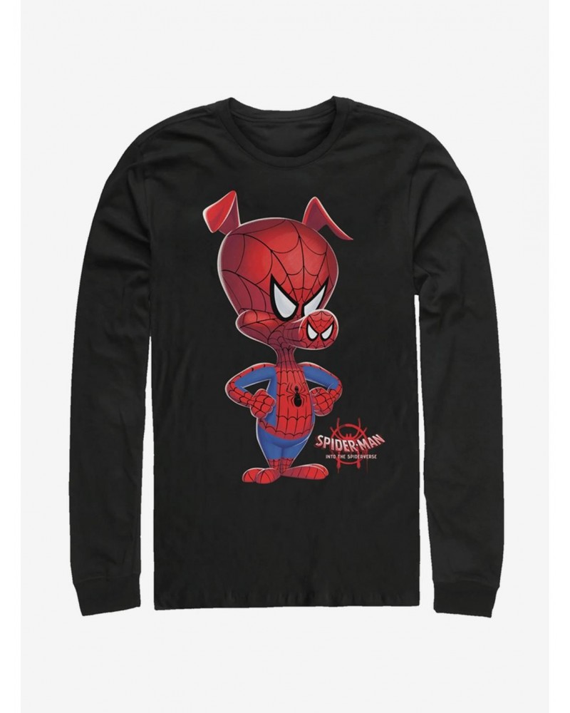 Marvel Spider-Man: Into The Spider-Verse Big Ham Long-Sleeve T-Shirt $10.53 T-Shirts