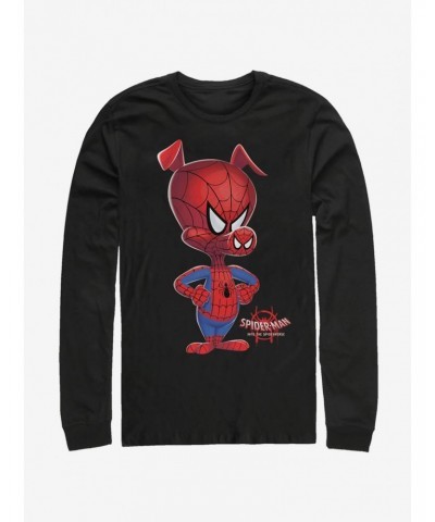 Marvel Spider-Man: Into The Spider-Verse Big Ham Long-Sleeve T-Shirt $10.53 T-Shirts