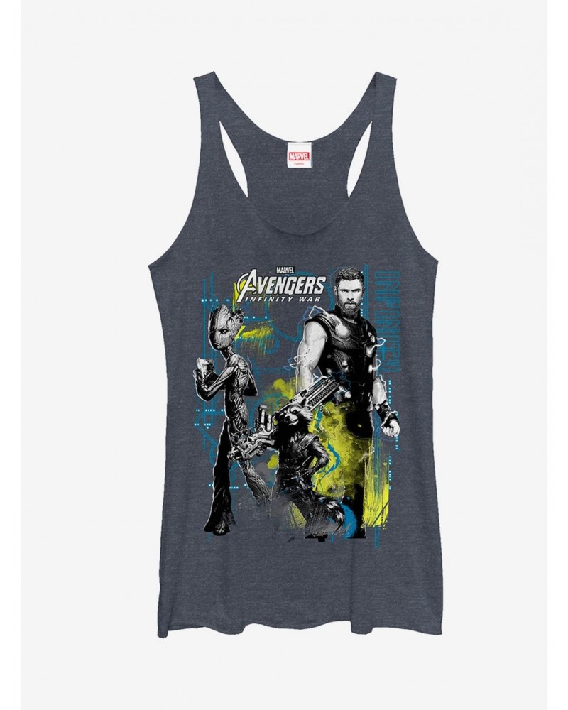 Marvel Avengers: Infinity War Space Crew Girls Tanks $6.42 Tanks