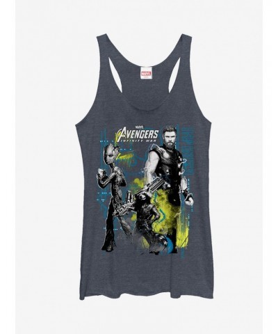 Marvel Avengers: Infinity War Space Crew Girls Tanks $6.42 Tanks