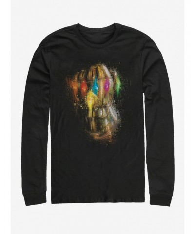 Marvel Avengers Endgame Painting Glove Long-Sleeve T-Shirt $11.32 T-Shirts