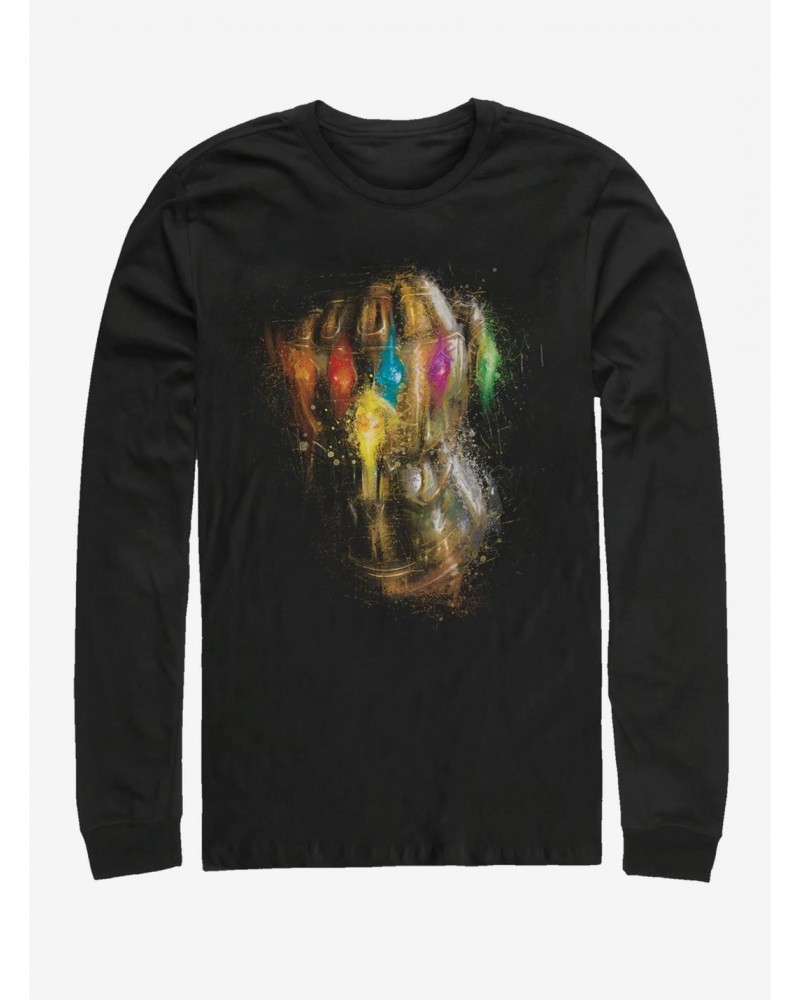 Marvel Avengers Endgame Painting Glove Long-Sleeve T-Shirt $11.32 T-Shirts