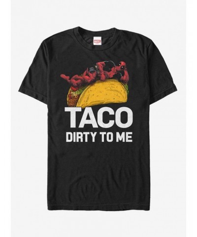 Marvel Deadpool Taco Dirty To Me T-Shirt $7.07 T-Shirts