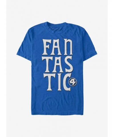 Marvel Fantastic Four Fantastic Words T-Shirt $5.74 T-Shirts