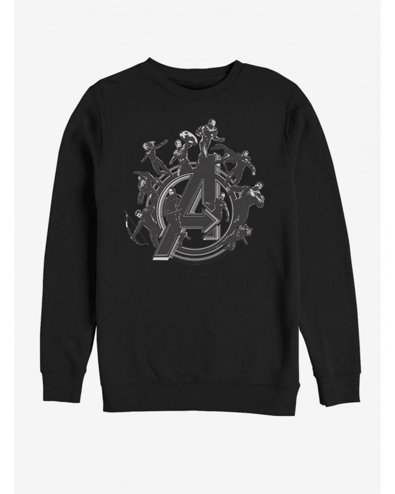 Marvel Avengers: Endgame Flying Heroes Sweatshirt $10.92 Sweatshirts