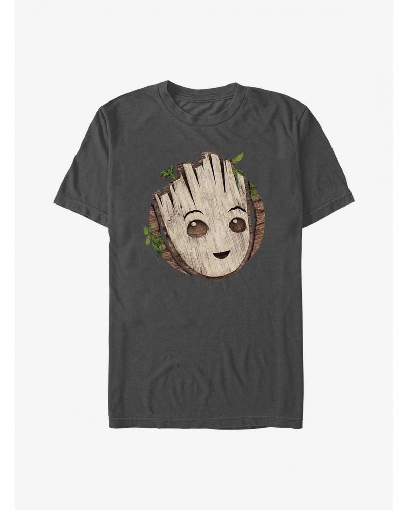 Marvel Guardians of the Galaxy Groot Head T-Shirt $6.50 T-Shirts