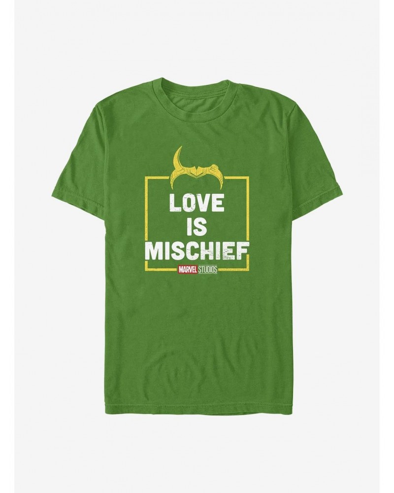 Marvel Loki Love Is Mischief T-Shirt $8.60 T-Shirts