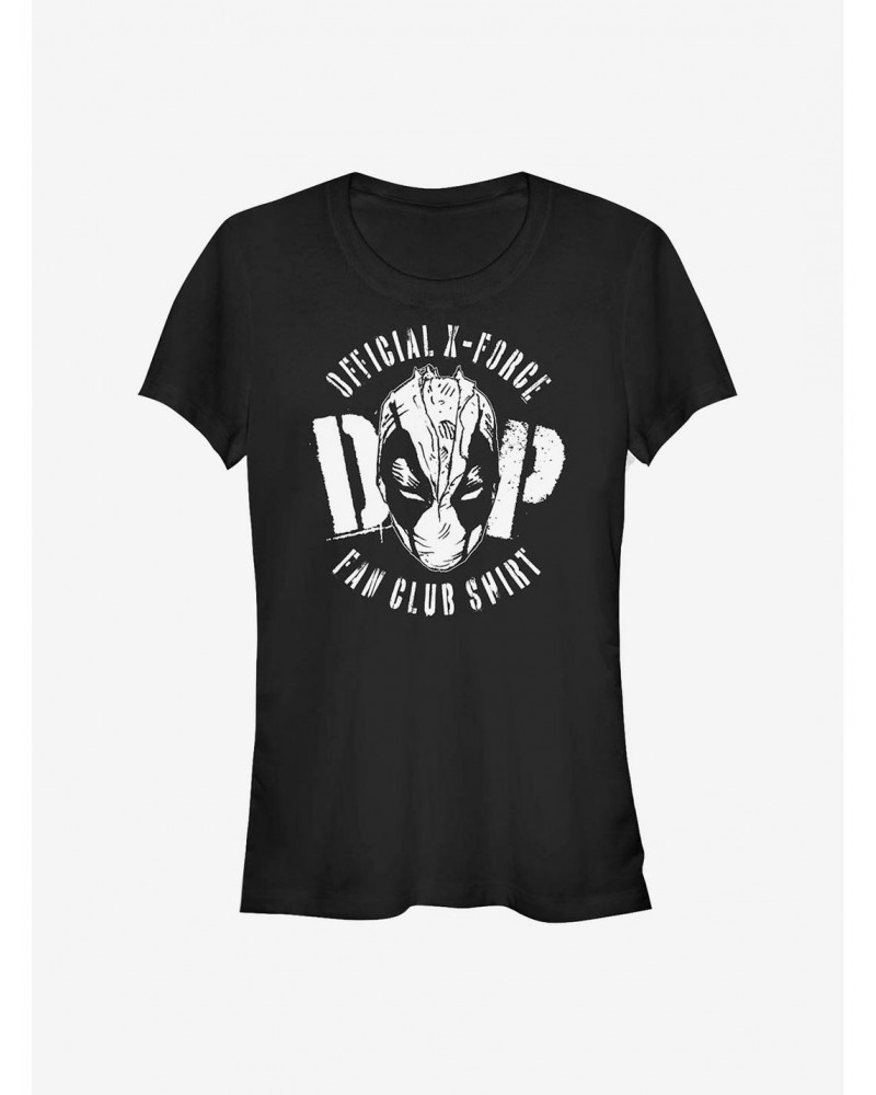 Marvel Deadpool OFFicial Club Girls T-Shirt $6.77 T-Shirts