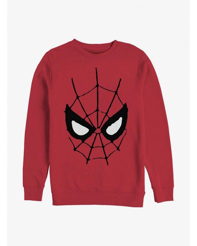 Marvel Spider-Man Mask Sweatshirt $12.69 Sweatshirts