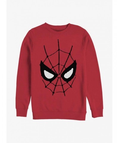 Marvel Spider-Man Mask Sweatshirt $12.69 Sweatshirts