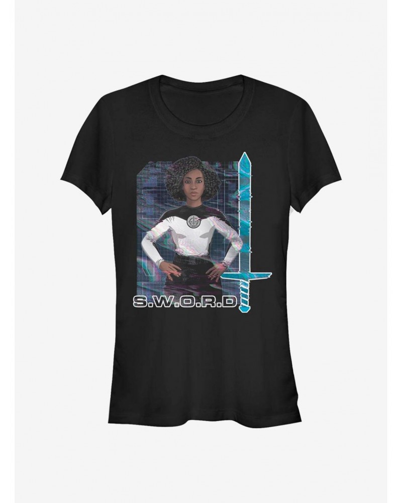 Marvel WandaVision Digital Monica Rambeau Girls T-Shirt $7.37 T-Shirts