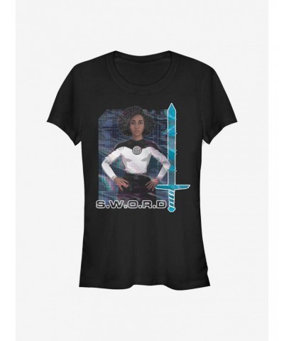 Marvel WandaVision Digital Monica Rambeau Girls T-Shirt $7.37 T-Shirts