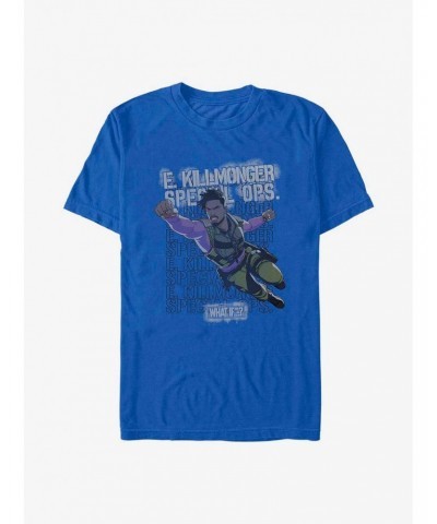 What If?? Erik Killmonger Army Brat T-Shirt $5.93 T-Shirts