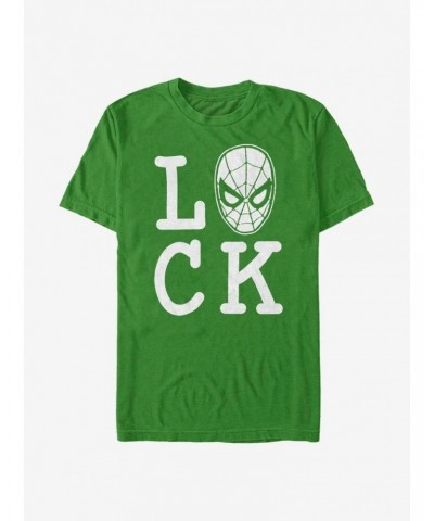 Marvel Spider-Man Spider Luck T-Shirt $9.37 T-Shirts