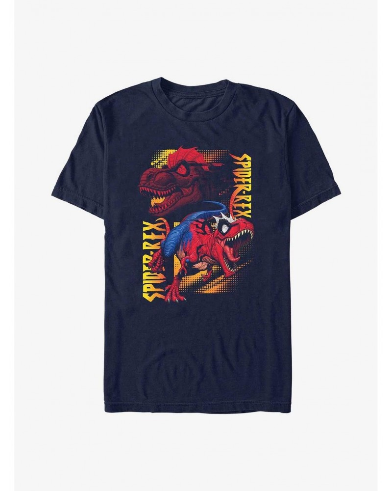 Marvel Spider-Man Spider-Rex Roar T-Shirt $6.88 T-Shirts