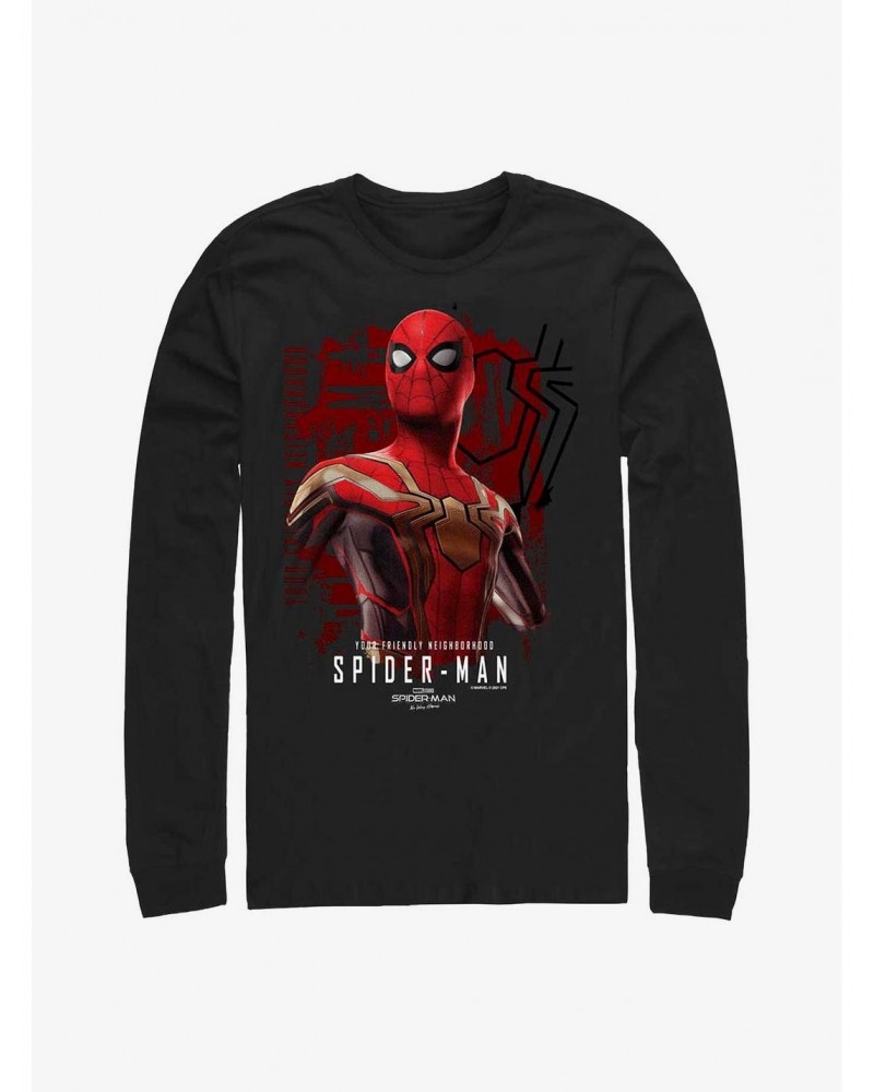 Marvel Spider-Man: No Way Home The Hero Long-Sleeve T-Shirt $13.16 T-Shirts