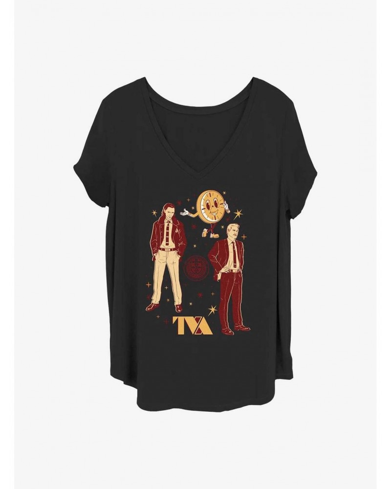 Marvel Loki For All Time Girls T-Shirt Plus Size $8.55 T-Shirts