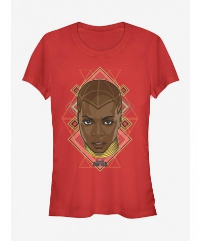 Marvel Black Panther 2018 Okoye Portrait Girls T-Shirt $8.57 T-Shirts