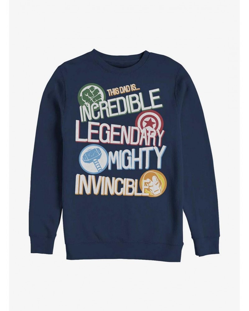 Marvel The Avengers Strengths Sweatshirt $11.81 Sweatshirts