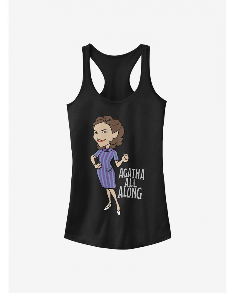 Marvel WandaVision It Was Agatha Tank $8.96 Tanks