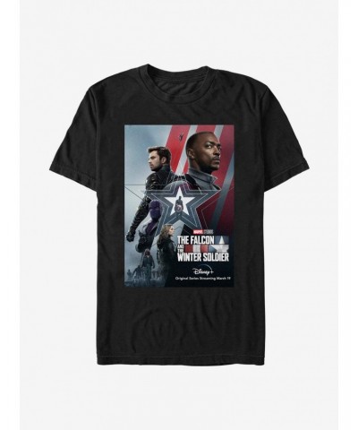 Marvel The Falcon And The Winter Soldier Characters T-Shirt $8.80 T-Shirts