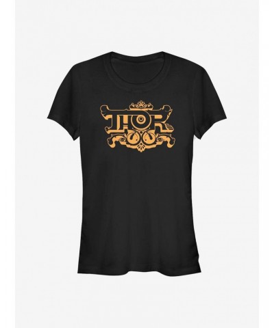 Marvel Thor Decorative Girls T-Shirt $8.76 T-Shirts