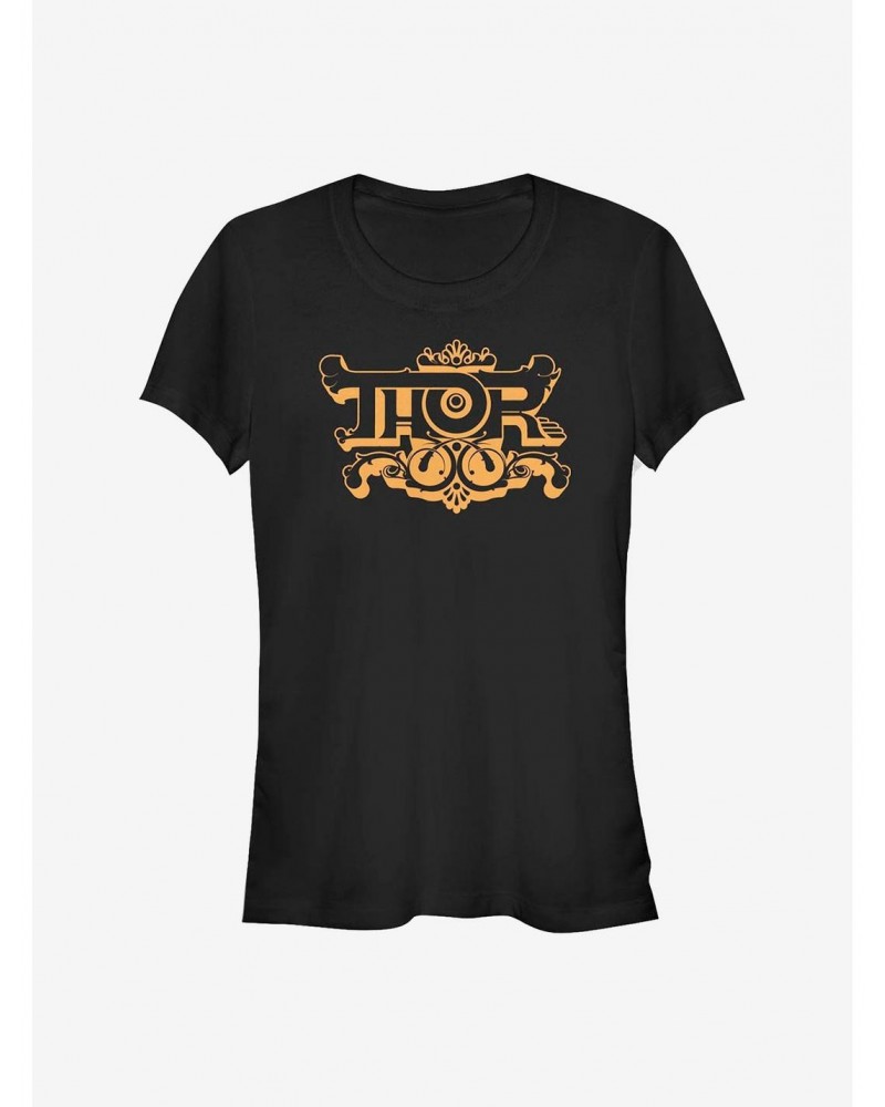 Marvel Thor Decorative Girls T-Shirt $8.76 T-Shirts