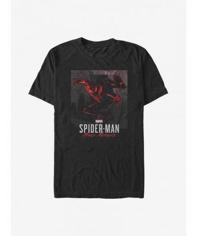 Marvel Spider-Man Shattered Morales T-Shirt $9.56 T-Shirts