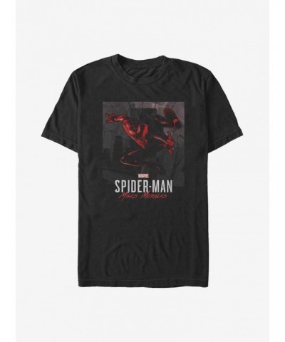 Marvel Spider-Man Shattered Morales T-Shirt $9.56 T-Shirts