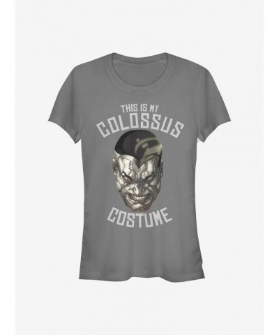 Marvel X-Men Colossus Costume Girls T-Shirt $9.56 T-Shirts