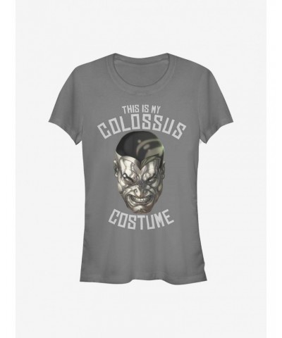 Marvel X-Men Colossus Costume Girls T-Shirt $9.56 T-Shirts