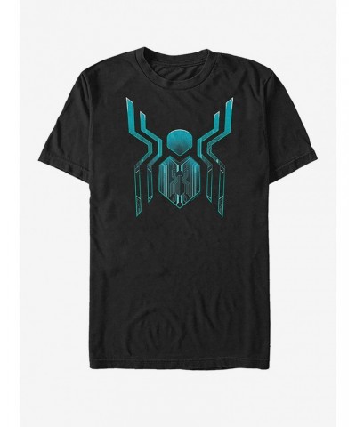 Marvel Spider-Man Far From Home Spider Logo Far T-Shirt $6.31 T-Shirts