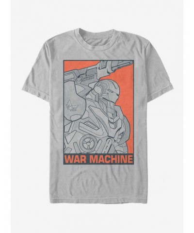 Marvel Avengers Endgame Pop War Machine T-Shirt $9.37 T-Shirts