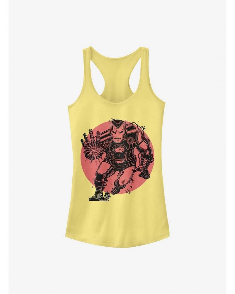 Marvel Iron Man Red Sun Girls Tank $8.37 Tanks