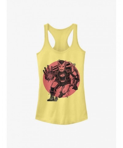 Marvel Iron Man Red Sun Girls Tank $8.37 Tanks