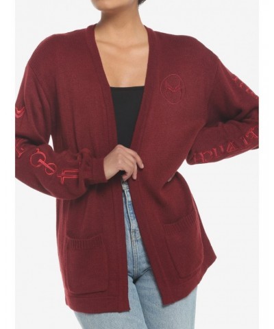 Marvel WandaVision Scarlet Witch Girls Open Cardigan $20.13 Cardigans