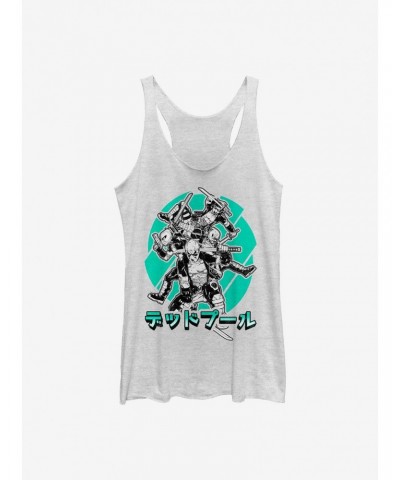 Marvel Deadpool Many Faces Girls Tank $6.63 Tanks