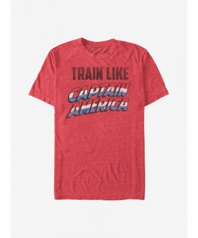 Marvel Captain America Train Like T-Shirt $6.69 T-Shirts