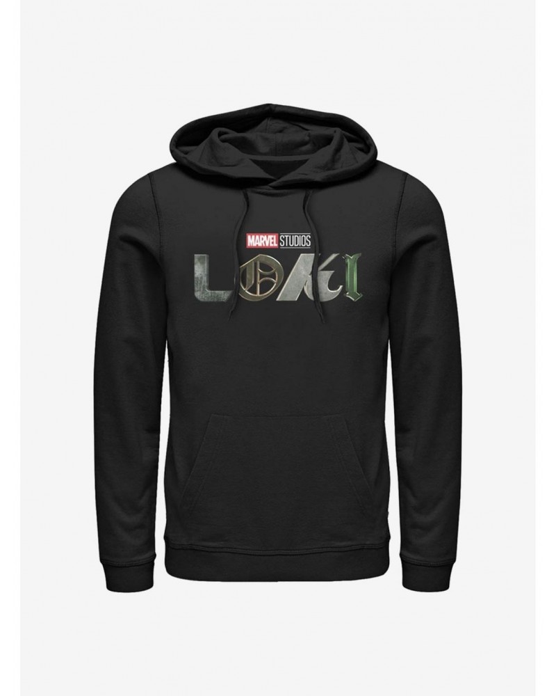 Marvel Loki Logo Hoodie $16.16 Hoodies