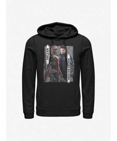 Marvel The Falcon And The Winter Soldier Falcon And Winter Soldier Hoodie $11.85 Hoodies